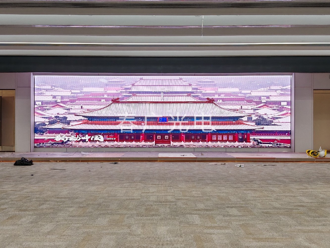 党校P1.25小间距LED屏