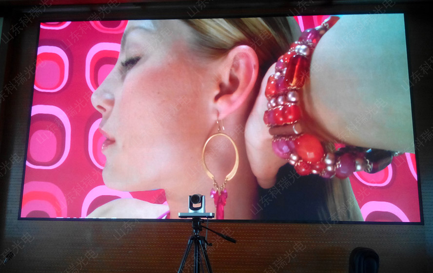 某政府部门视频会议大屏